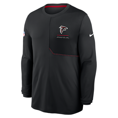 【NFL ウォームアップ】NIKE ファルコンズ サイドライン エリートシャツ Atlanta Falcons Sideline Coach Men's Nike Dri-FIT NFL Long-Sleeve